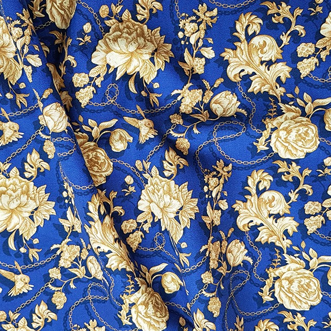 Fabric(페이즐리 골드 패턴)-05